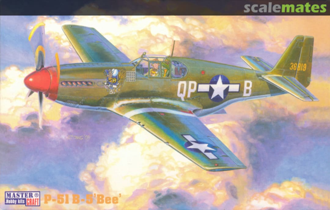 Boxart P-51 B-5 'Bee' C-48 MasterCraft Boxart P-51 B-5 'Bee' C-48 MasterCraft