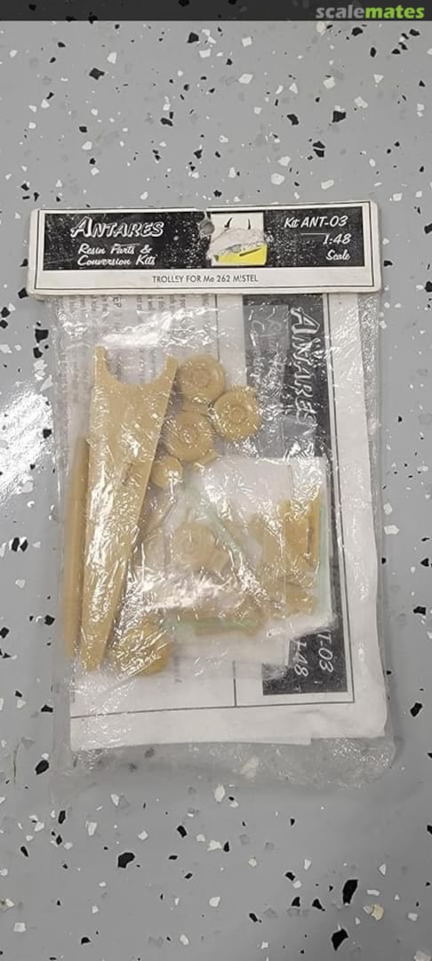 Boxart Me 262 Mistel - Trolley ANT-03 Antares Models Boxart Me 262 Mistel - Trolley ANT-03 Antares Models