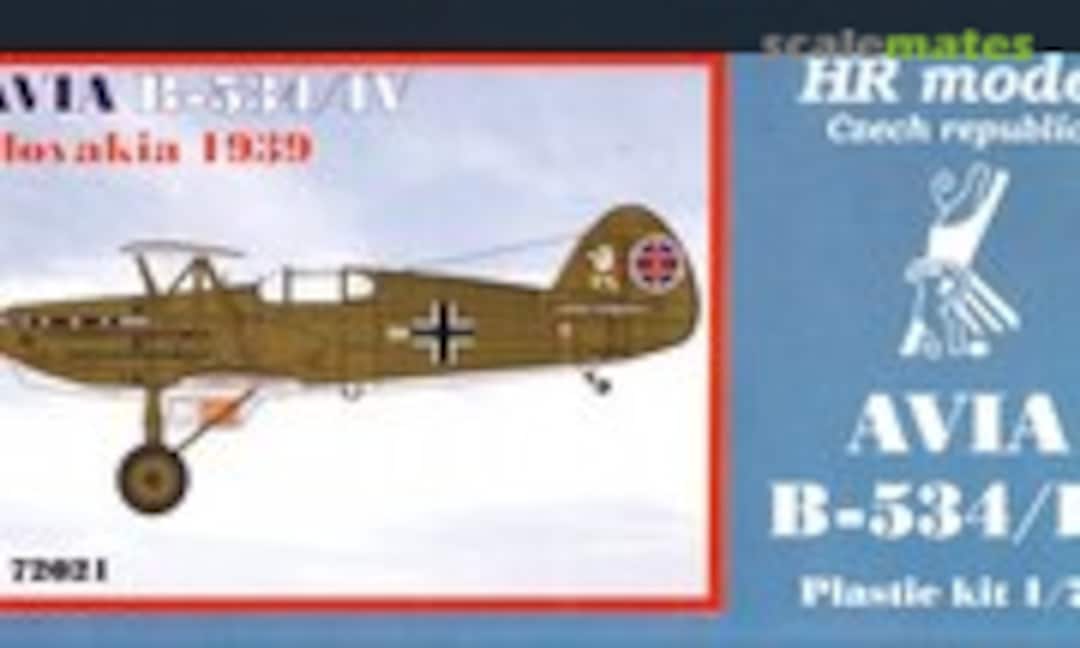 1:72 Avia B-534/IV (HR Model P72021)