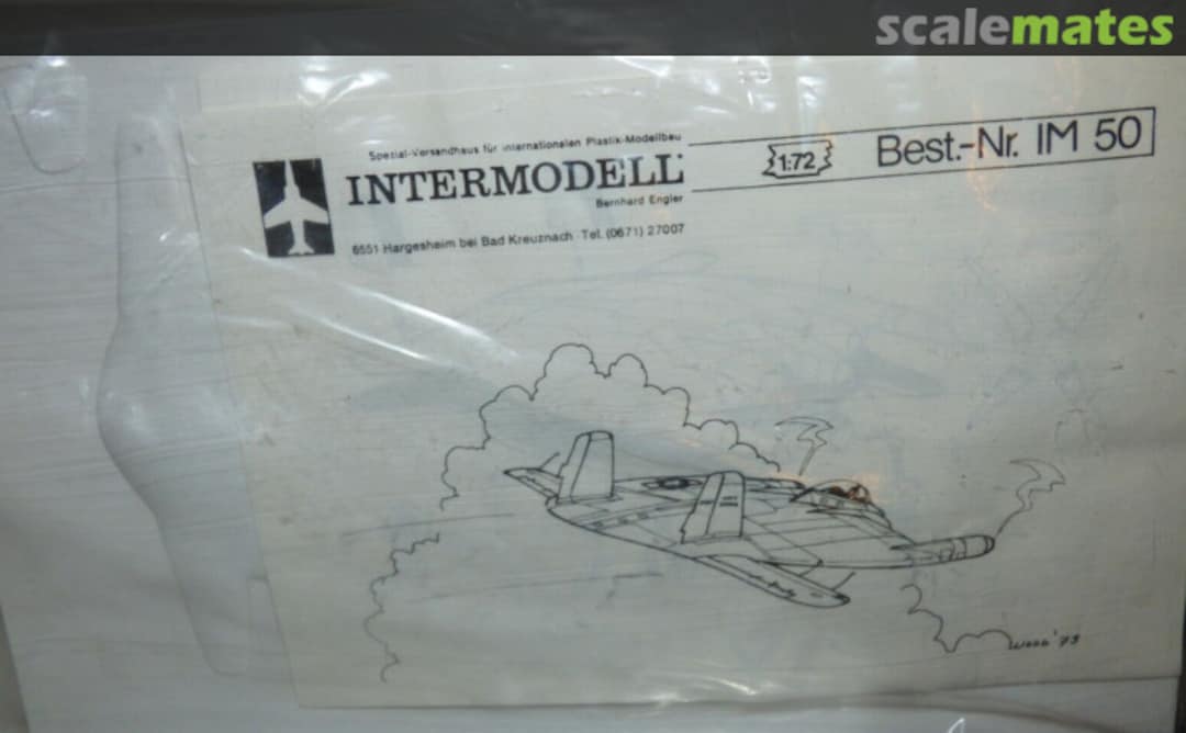 Boxart XF5U-1 Flying Pancake/Flapjack IM 50 Intermodell Boxart XF5U-1 Flying Pancake/Flapjack IM 50 Intermodell