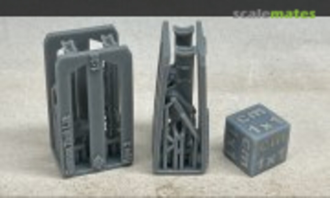 1:25 German tank jack lift - type 2 - 2 pieces (EMP3d 25041013) 25041013