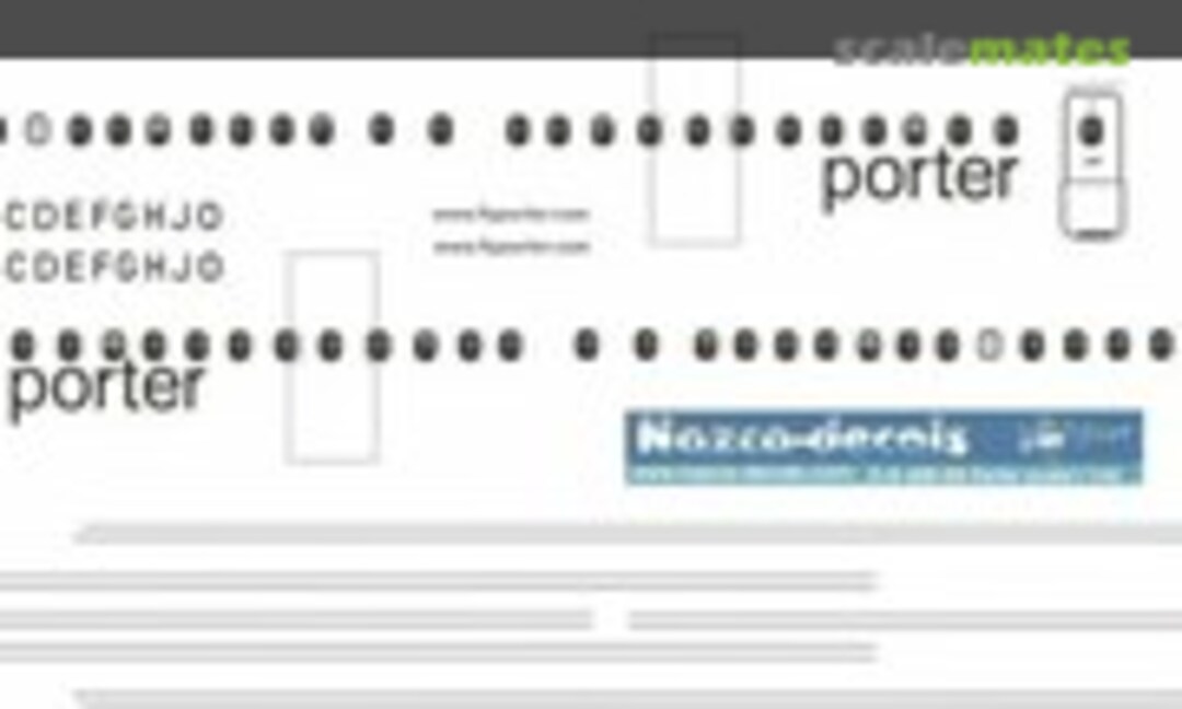 1:144 Dash-8 Porter (Nazca decals D8-400-08) D8-400-08