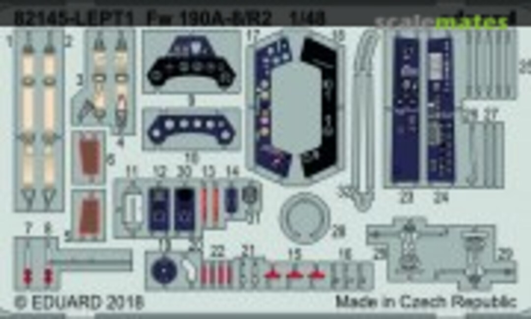 1:48 Fw 190A-8/R2 (Eduard 82145-LEPT) 82145-LEPT