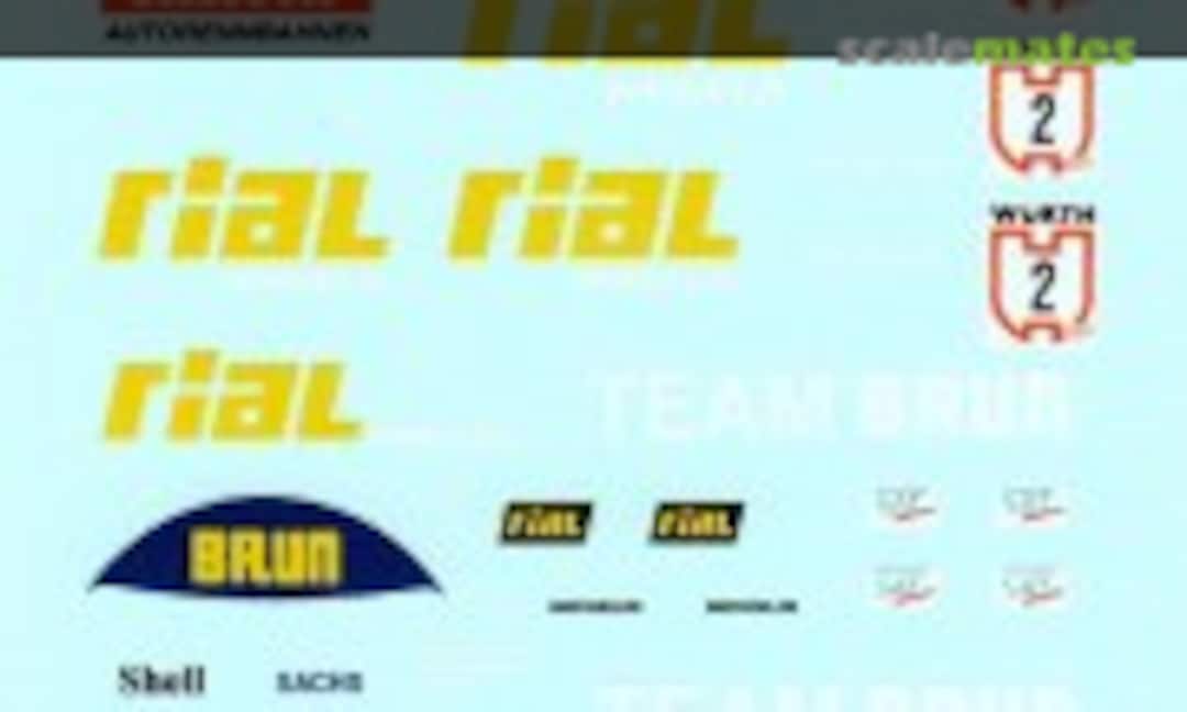 1:24 PORSCHE 962 - RIAL - 1987 (Patto's Place )