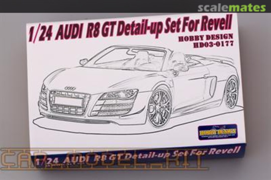 Boxart Audi R8 GT Detail-up Set HD03-0177 Hobby Design Boxart Audi R8 GT Detail-up Set HD03-0177 Hobby Design