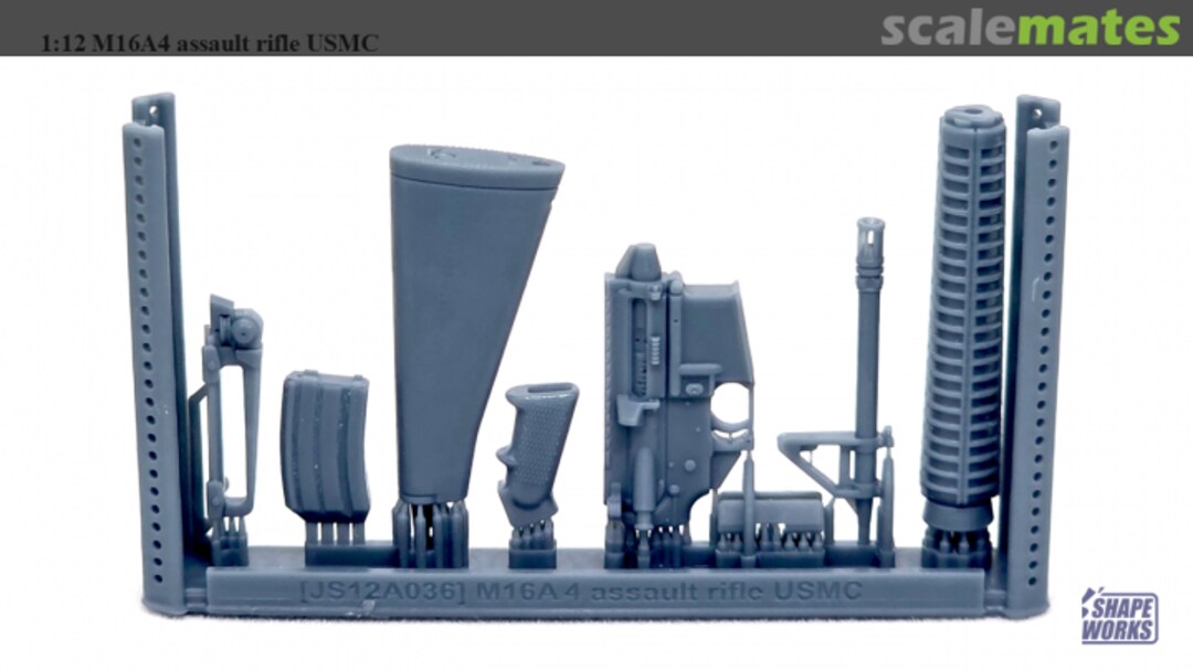 Contents M16A4 assault rifle USMC JS12A036 Js' Shapeworks