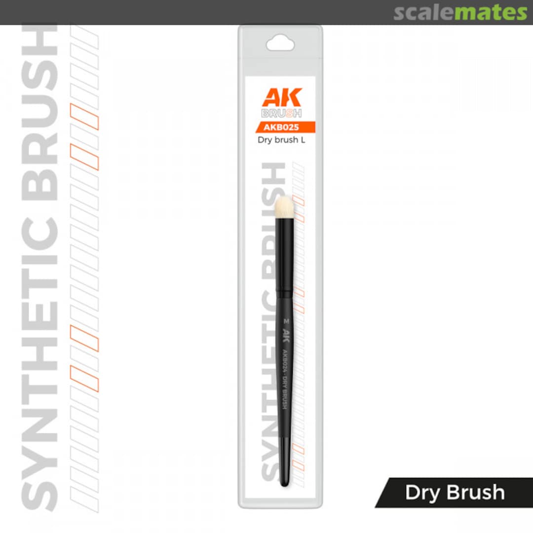 Boxart AK SYNTHETIC DRY BRUSH – L AKB025 AK Interactive Boxart AK SYNTHETIC DRY BRUSH – L AKB025 AK Interactive