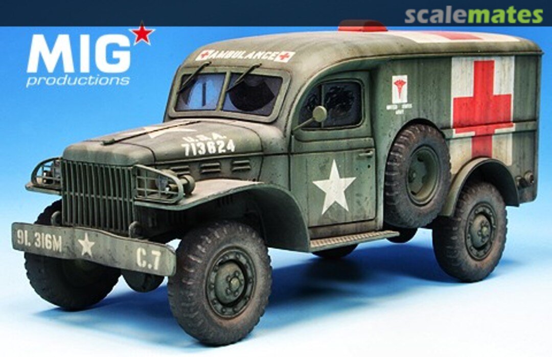 Boxart Dodge WC54 Ambulance MP 48-197 MIG Productions Boxart Dodge WC54 Ambulance MP 48-197 MIG Productions