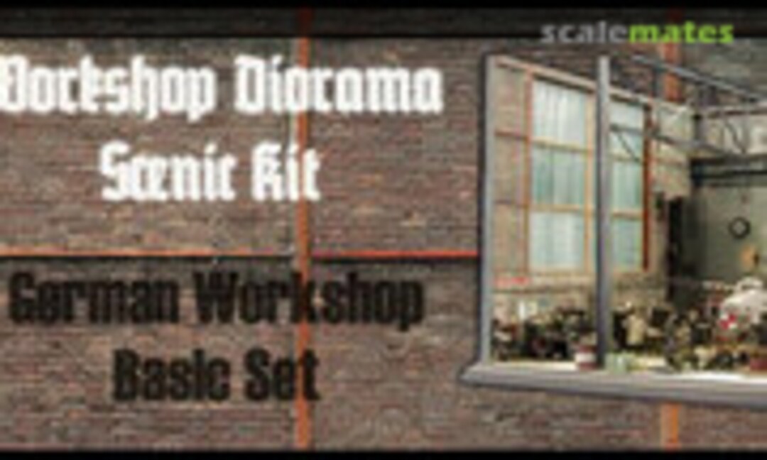 1:72 Workshop Diorama Scenic Kit Basic Set (Uschi van der Rosten 3001) 3001