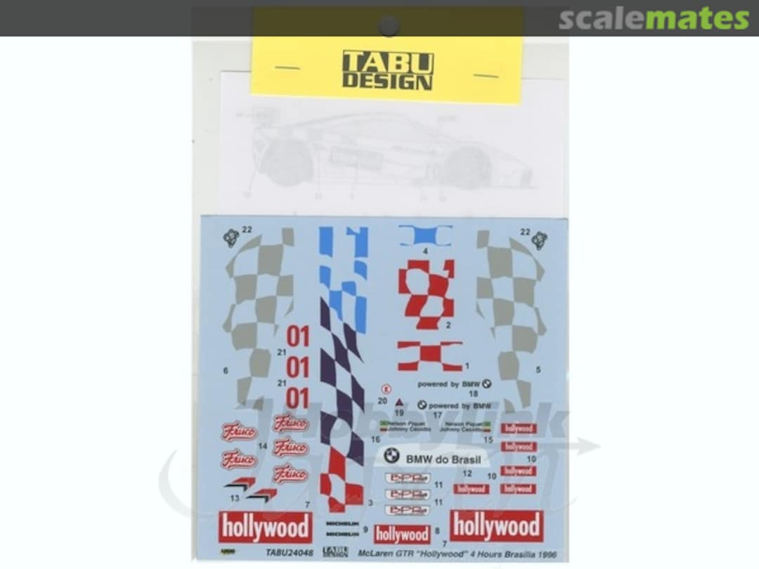 Boxart McLaren F1 GTR TABU24048 Tabu Design