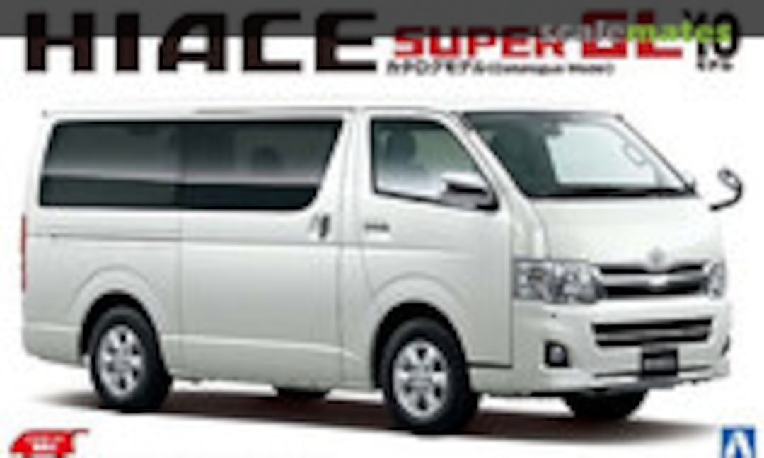 1:24 H200 HiAce Super GL `10 Model (Aoshima 010464)