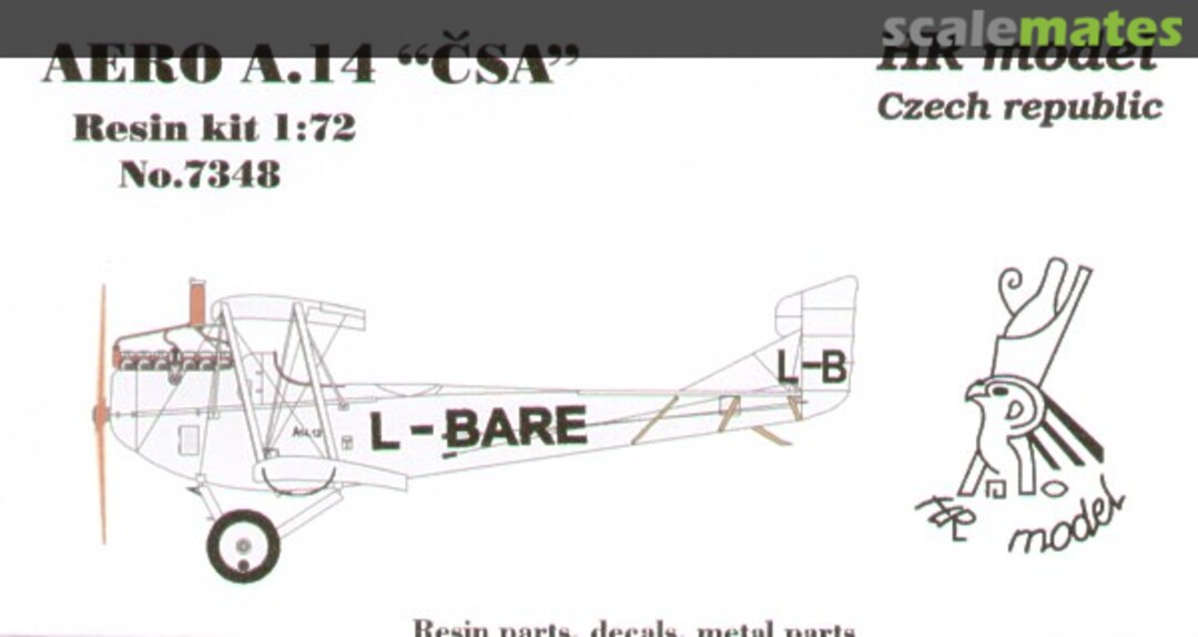 Boxart Aero A.14 "CSA" 7348 HR Model