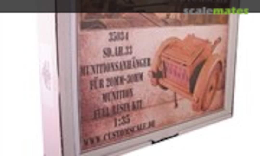 1:35 Sd.Ah.33 Munitionsanhänger (Custom-Scale 35034)