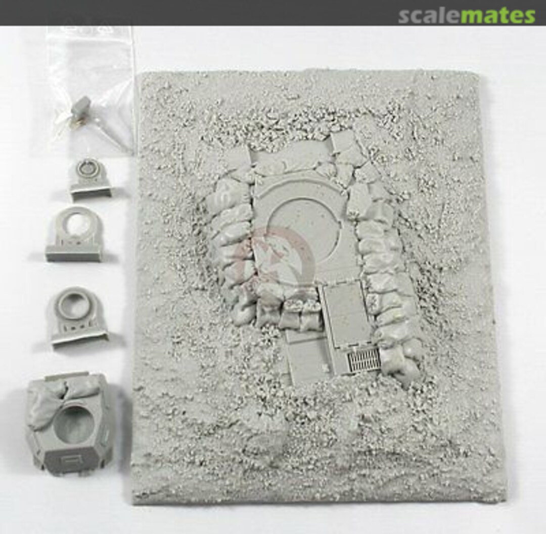 Boxart Dug-in German Pz.Kpfw II Turrent RE35-390 Panzer Art