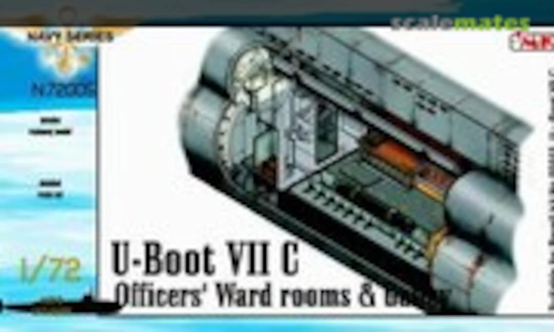 1:72 U-Boot VII C Officer's Ward rooms & Galley (CMK N72005) N72005