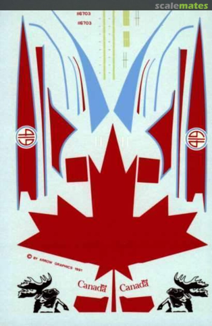 Boxart CF-116 (CF-5) F-2-72 Arrow Graphics Boxart CF-116 (CF-5) F-2-72 Arrow Graphics