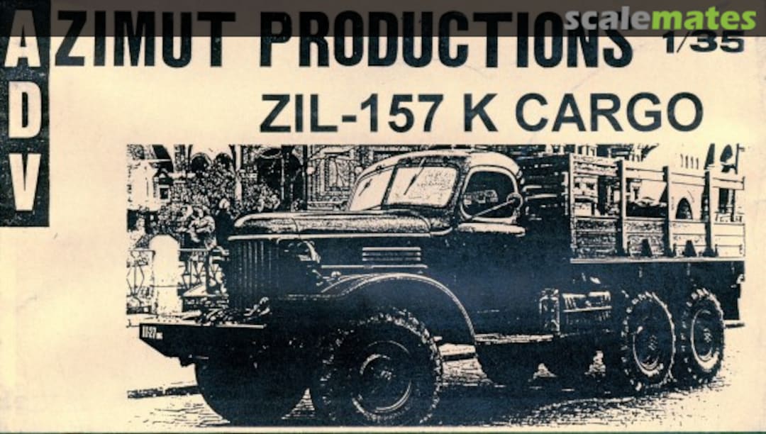 Boxart ZIL 157K Cargo Conversion Set 35160 ADV Azimut Boxart ZIL 157K Cargo Conversion Set 35160 ADV Azimut