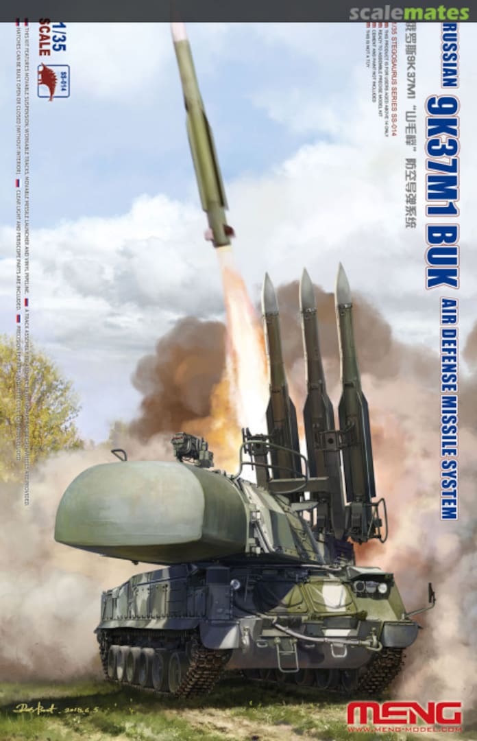 Boxart 9K37M1 BUK SS-014 Meng Model Boxart 9K37M1 BUK SS-014 Meng Model