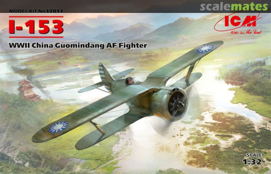 Boxart Polikarpov I-153 32012 ICM Boxart Polikarpov I-153 32012 ICM