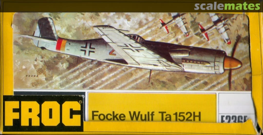 Boxart Focke Wulf Ta 152H F236F Bienengraeber/Frog Boxart Focke Wulf Ta 152H F236F Bienengraeber/Frog