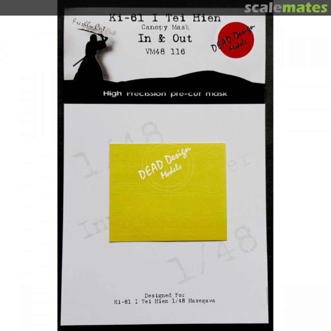 Boxart Kawasaki Ki-61 I Tei Hien VM48116 DEAD Design Models Boxart Kawasaki Ki-61 I Tei Hien VM48116 DEAD Design Models