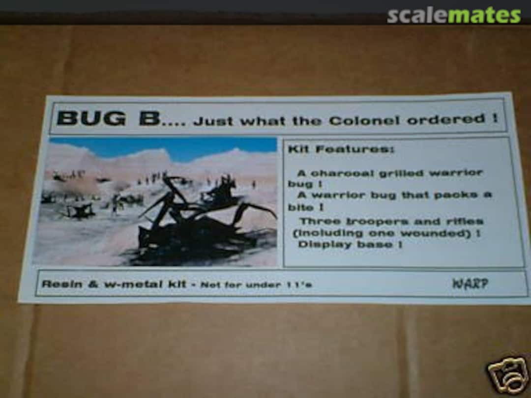 Boxart Bug B... WARP-BUGB WARP Models Boxart Bug B... WARP-BUGB WARP Models