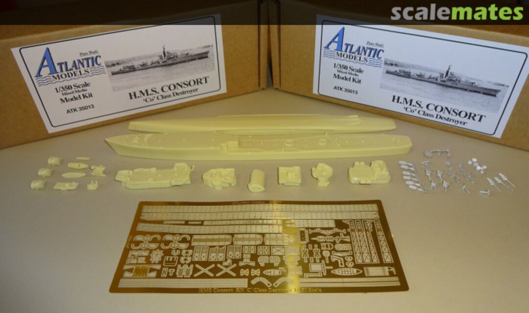 Boxart HMS Consort ATK 35013 Atlantic Models Boxart HMS Consort ATK 35013 Atlantic Models