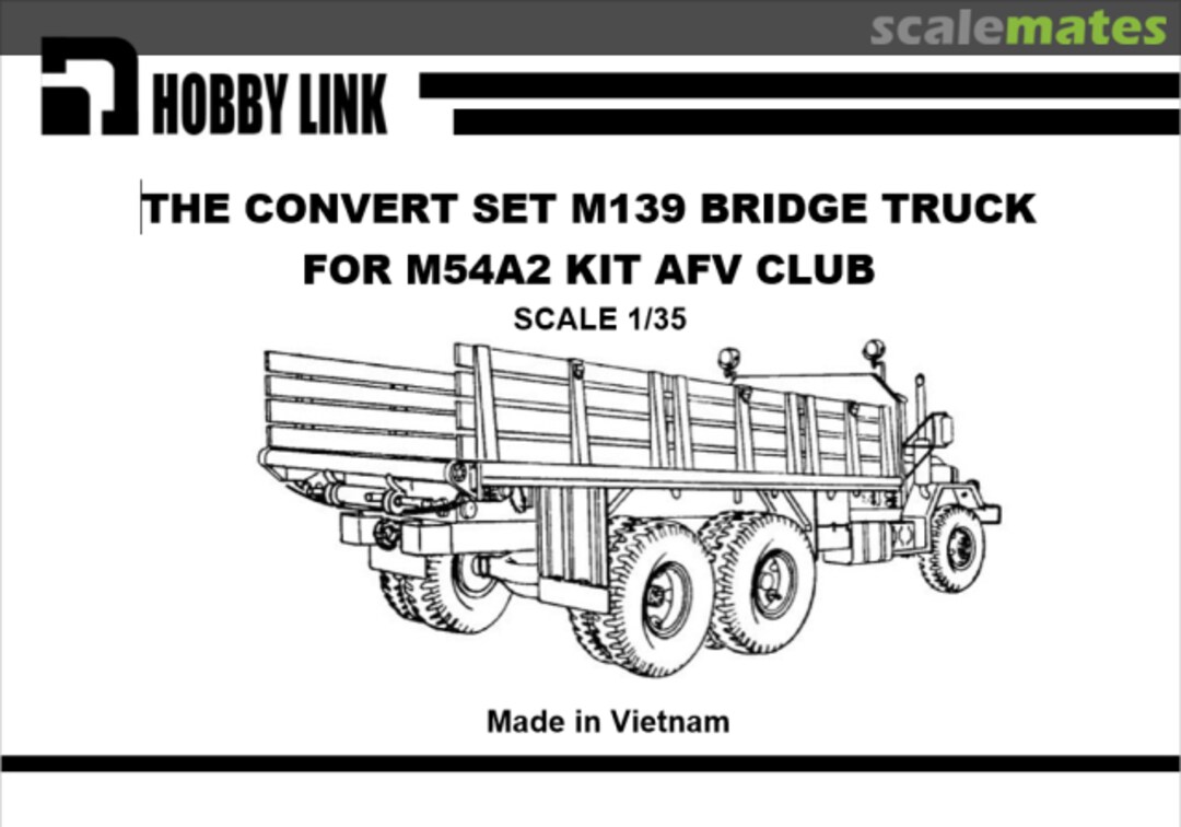 Boxart M139 Bridge Truck conversion set HL0106 Hobby Link Boxart M139 Bridge Truck conversion set HL0106 Hobby Link
