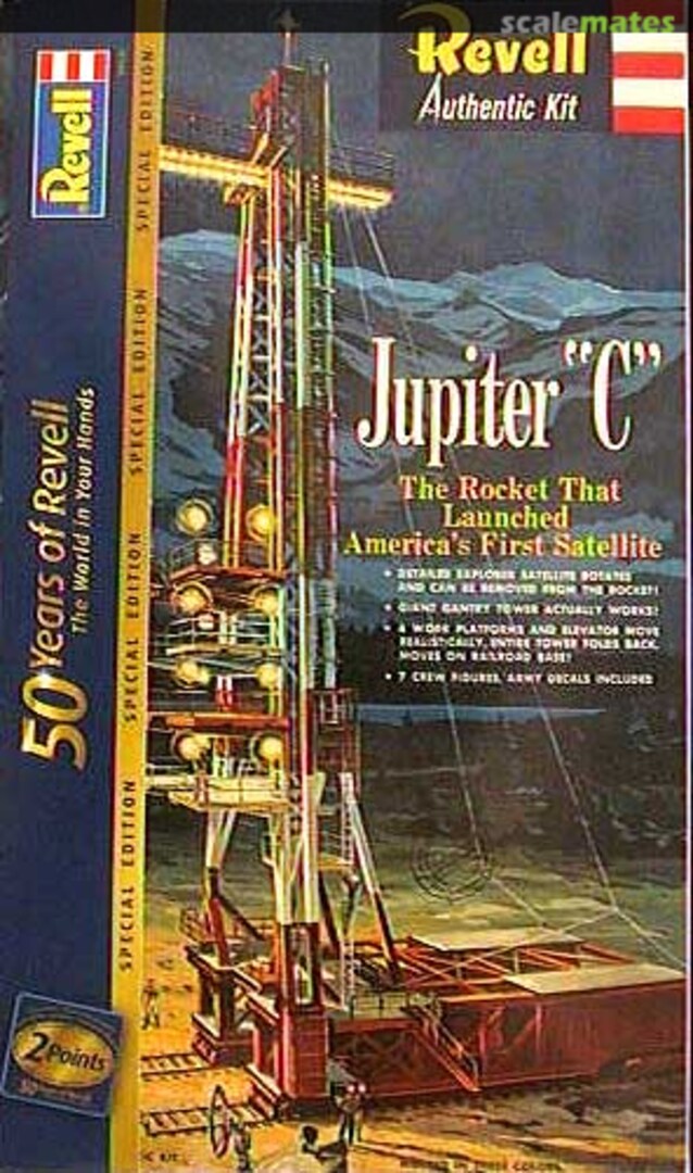 Boxart Jupiter C 88126 Revell Boxart Jupiter C 88126 Revell