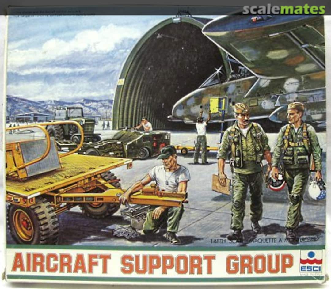 Boxart Aircraft Support Group 4025 ESCI Boxart Aircraft Support Group 4025 ESCI