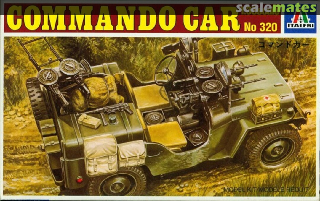 Boxart Commando Car 320 Italeri Boxart Commando Car 320 Italeri