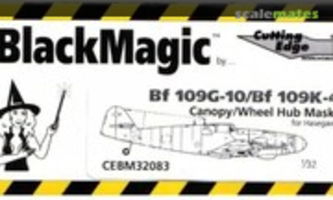 1:32 Bf-109G-10/K-4 Canopy/Wheel Hub Masks (Black Box CEBM32083) CEBM32083
