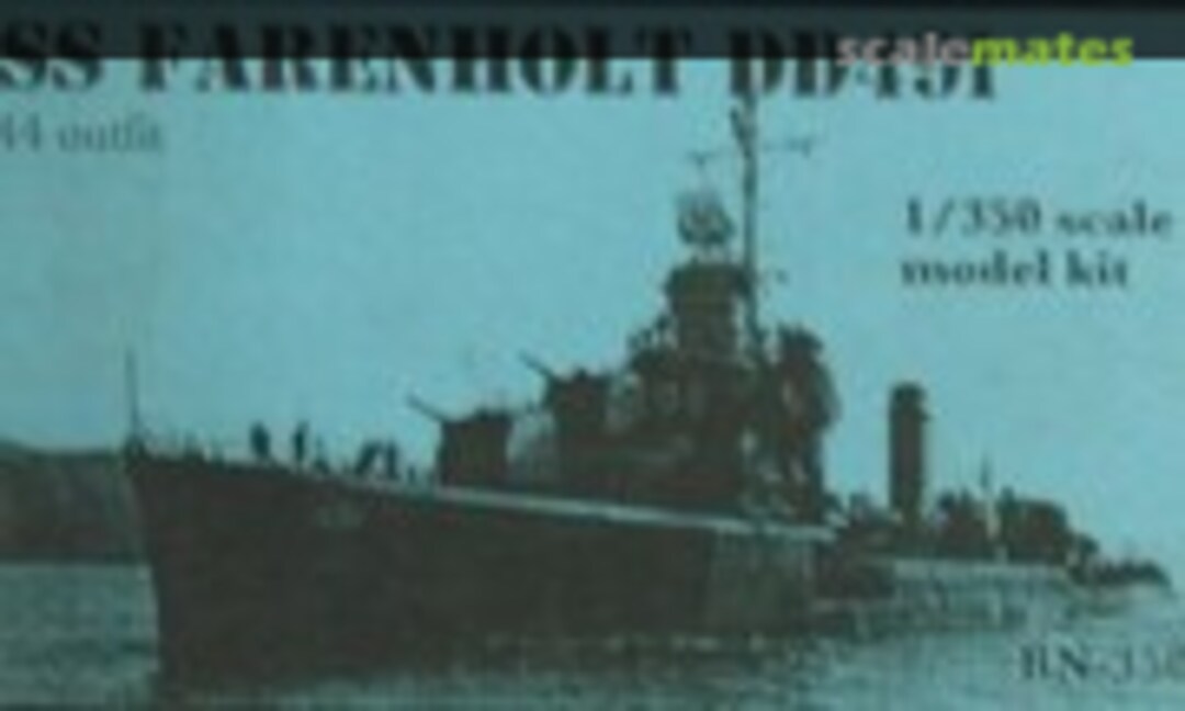 1:350 USS Farenholt (DD-491) (Yankee Modelworks YKM-35052)