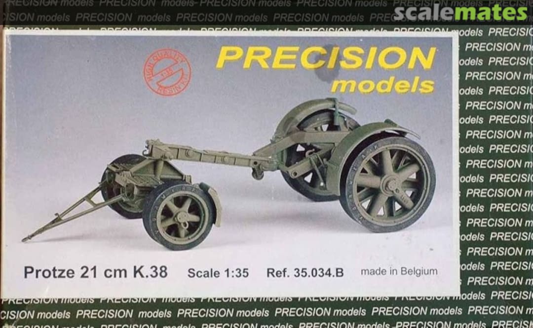 Boxart 21cm Kanone 38 Protze 35.034 Precision Models Boxart 21cm Kanone 38 Protze 35.034 Precision Models