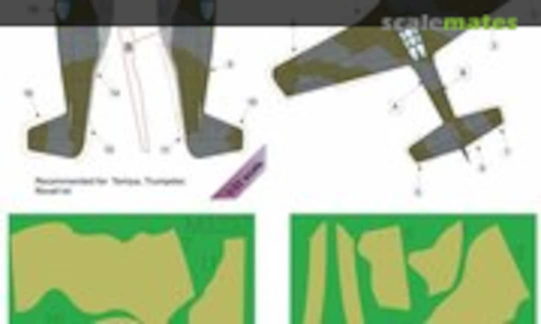 1:32 N.A. Mustang Mk.III - RAF Pt.3 Camouflage Painting Mask (LF Models M3237) M3237