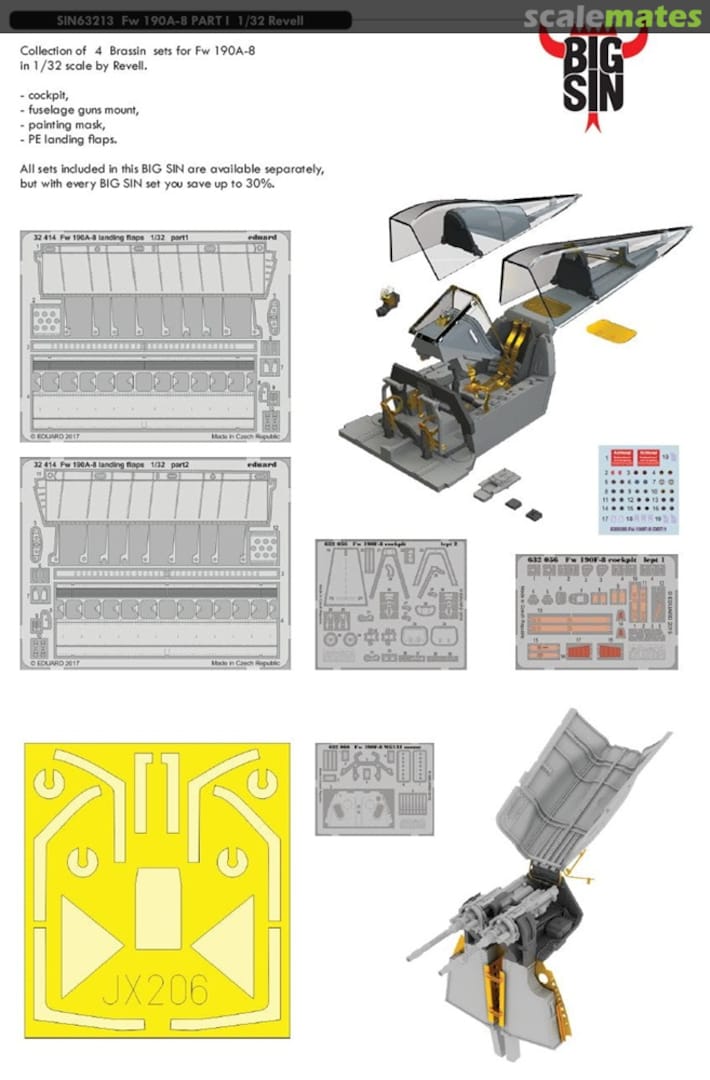 Contents Fw 190A-8 PART I SIN63213 Eduard Contents Fw 190A-8 PART I SIN63213 Eduard