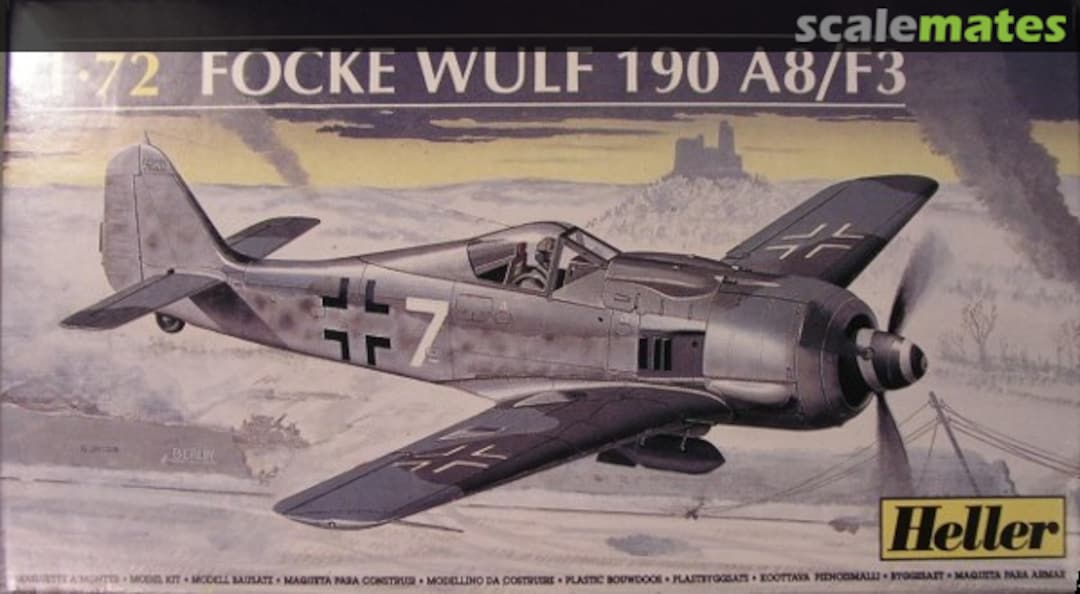 Boxart Focke Wulf 190 A8/F3 80235 Heller Boxart Focke Wulf 190 A8/F3 80235 Heller