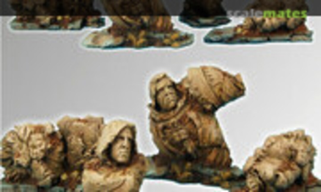 No Lion Ruins Terrain (4 pcs) (Scibor Monsterous Miniatures TELR0005) TELR0005