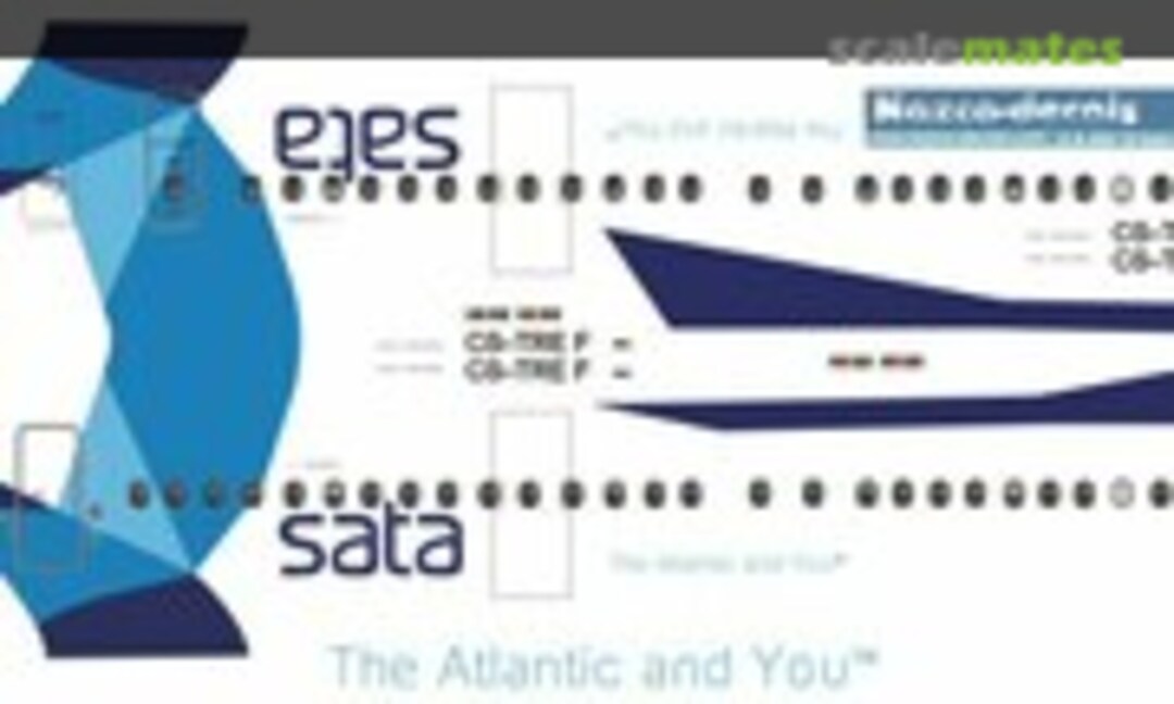 1:144 Dash-8 Sata Air Azores (Nazca decals D8-400-10) D8-400-10