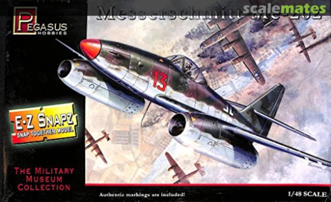 Boxart Messerschmitt Me-262 8415 Pegasus Hobbies