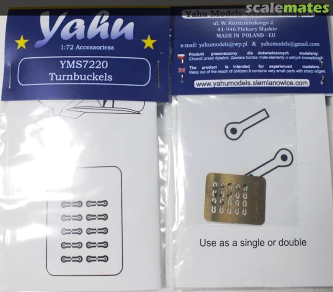Boxart Turnbuckles YMS7220 Yahu Models