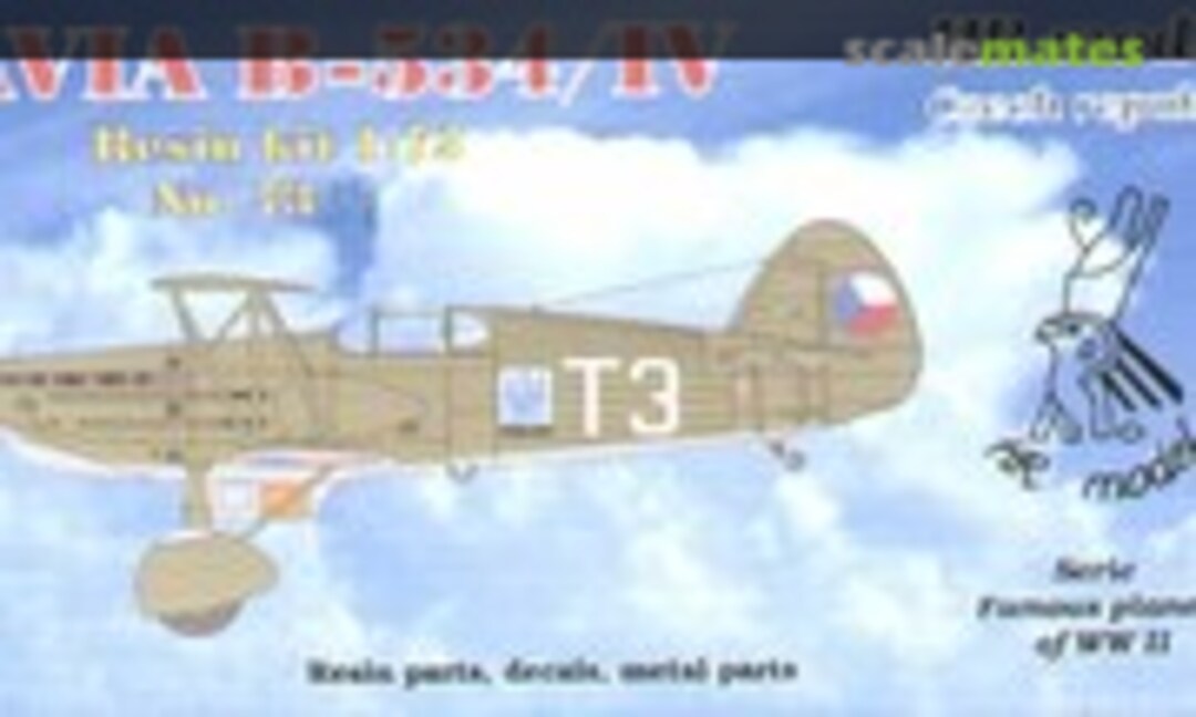 1:72 Avia B-534/IV (HR Model 7359)