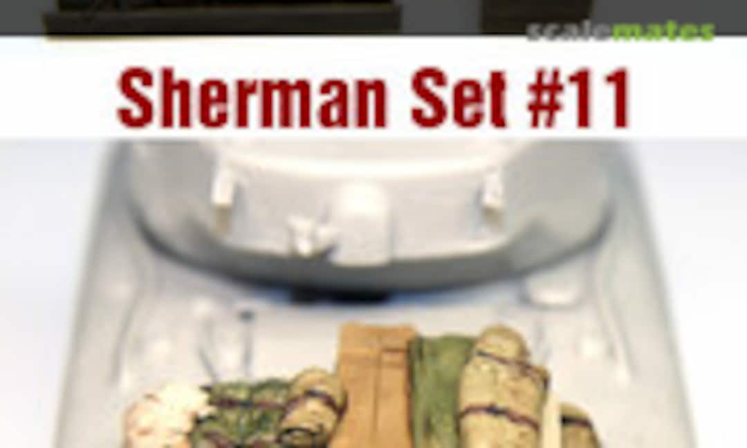 1:35 WWII Sherman Engine Deck & Stowage Set #11 (8pcs) (Value Gear SH011) SH011