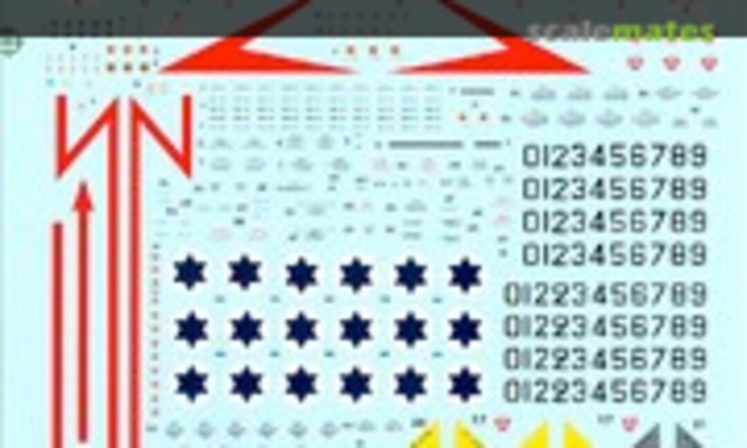 1:72 Israeli F-4 Phantom (Sky's Decals 72008) 72008