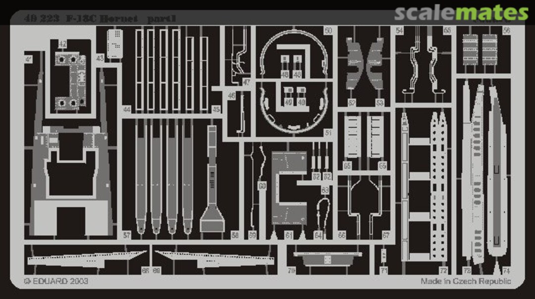 Boxart F/A-18C Hornet 49223 Eduard Boxart F/A-18C Hornet 49223 Eduard