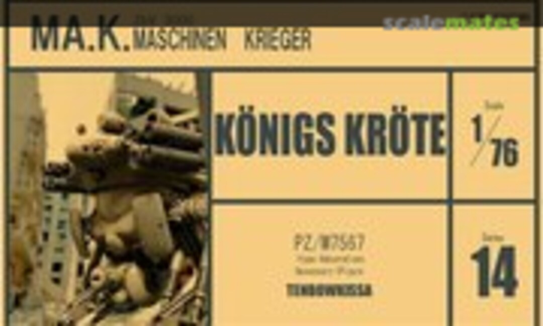 1:76 Königs Kröte (Tenbowkissa Series 14) Series 14