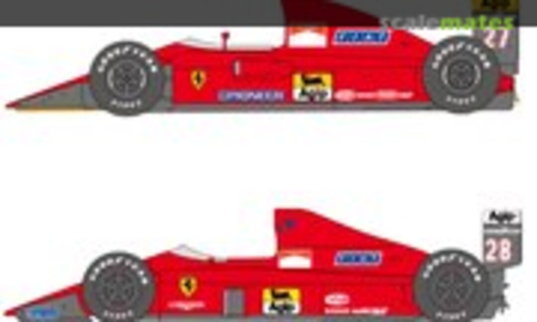 1:24 Ferrari 641/2 F1-90 Marlboro #27, 28 (Shunko Models SHK-D372) SHK-D372