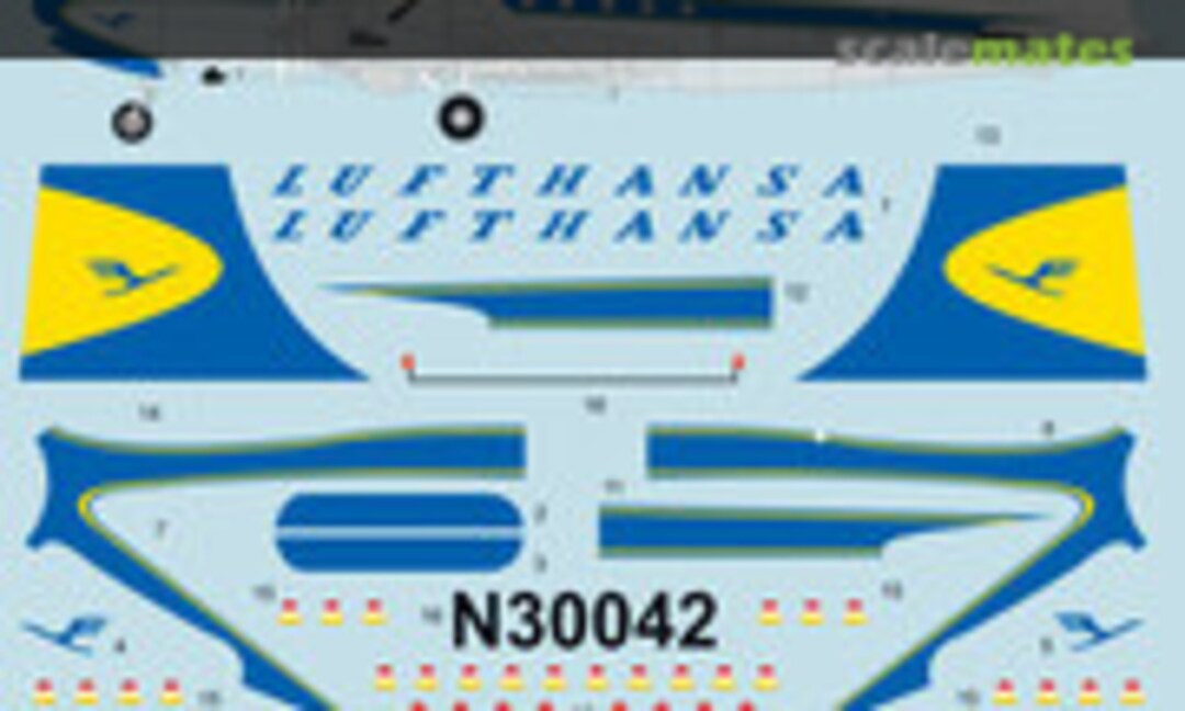 1:72 C-54 Lufthansa (HaHen 72089) 72089