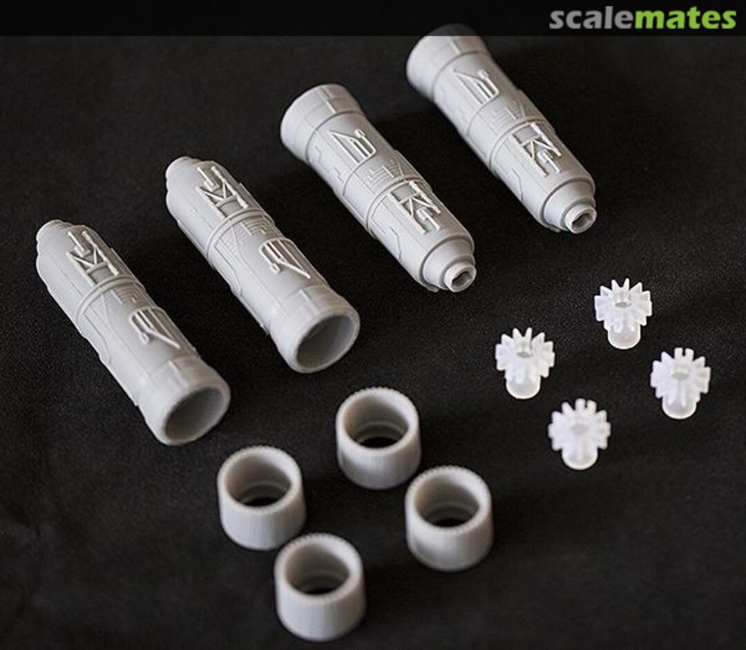 Boxart X-Wing Engines with Clear Parts Falcon 3D Parts Boxart X-Wing Engines with Clear Parts Falcon 3D Parts