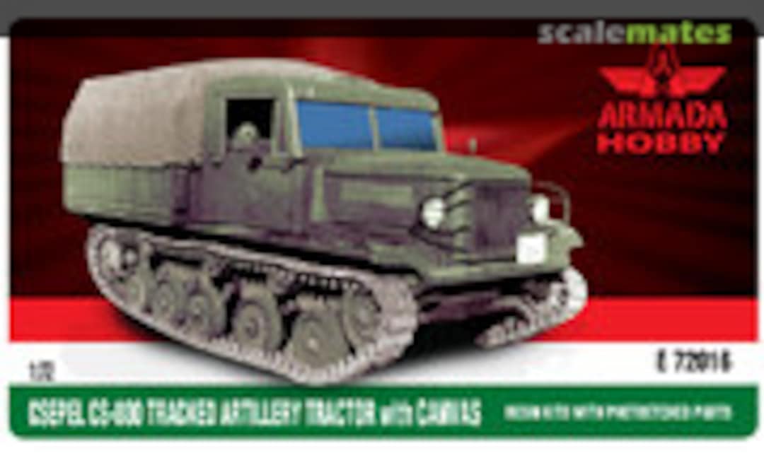 1:72 CSEPEL CS-800 ARTILLERY TRACTOR with CANVAS (Armada Hobby E72016) E72016